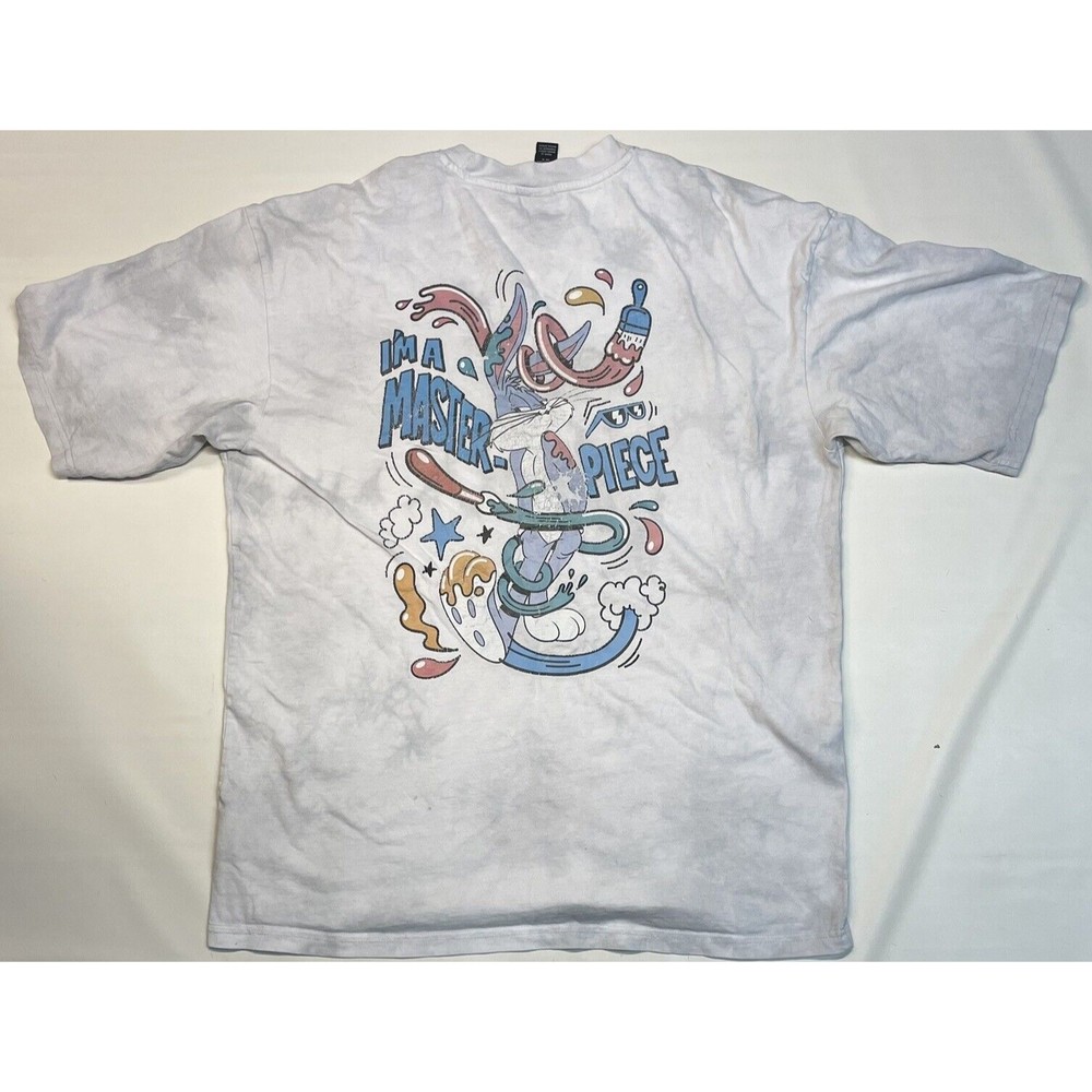 Vintage Bugs Bunny T-shirt Adult XXL 2xl Front Back Graphic Short Sleeve